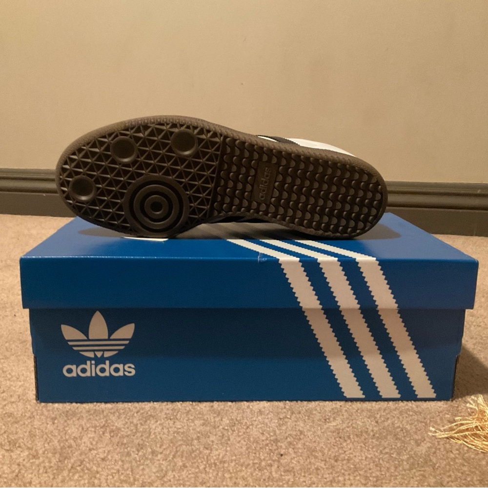 Adidas Samba OG White Black Sneakers - Picture 3 of 6